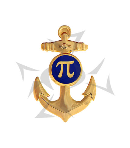 Distintivo Ingeniero Civil Armada Pequeño 3 cm